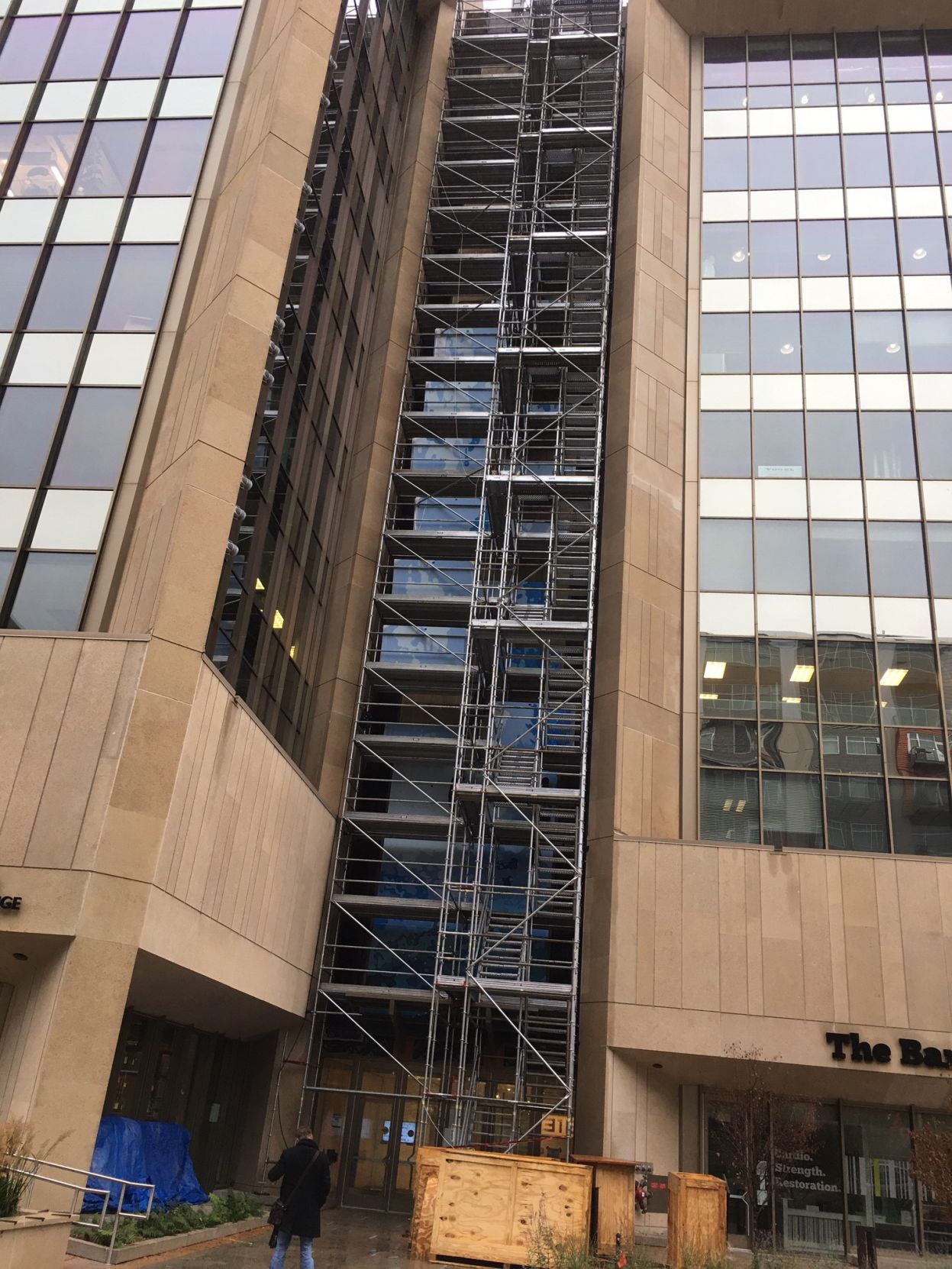 316 Building mural